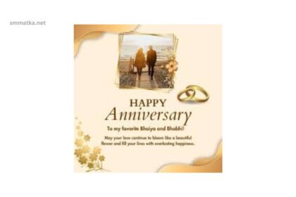 Anniversary Wishes for Bhaiya and Bhabhi