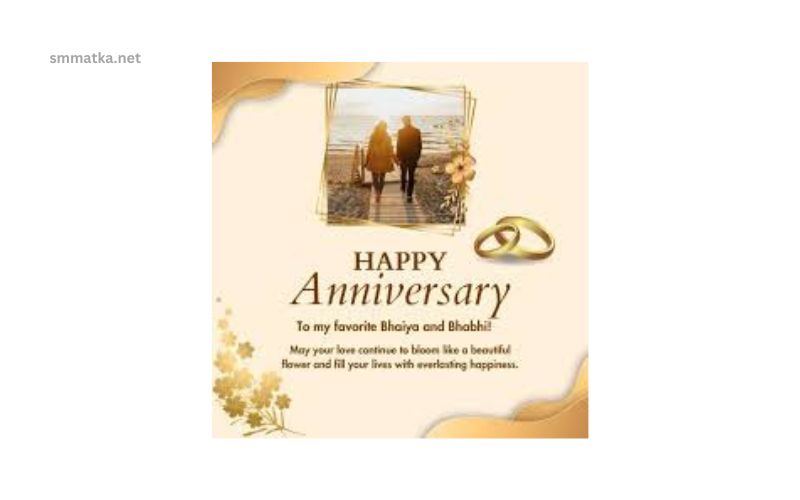 Anniversary Wishes for Bhaiya and Bhabhi