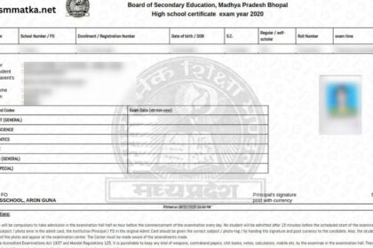 MP Board Admit Card 2024