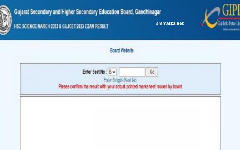 www.gseb.org Result 2023 Std 10