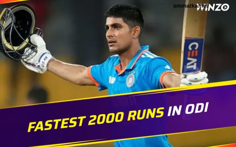 Fastest 2000 Runs In ODI